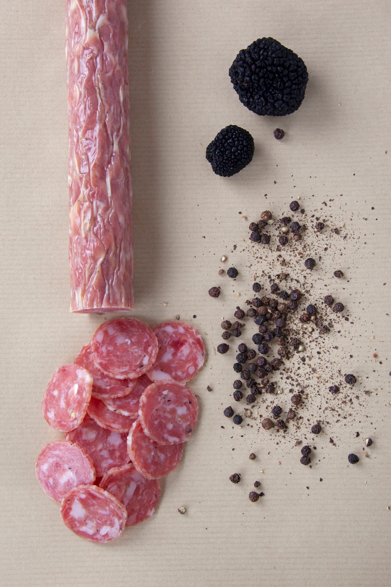 Marsh Pig [Whole] Black Truffle Salami - 180g