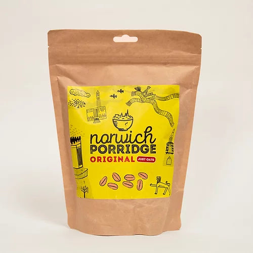 Norwich Porridge - Just Oats - 1kg Bag