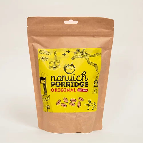 Norwich Porridge - Just Oats - 500g Bag