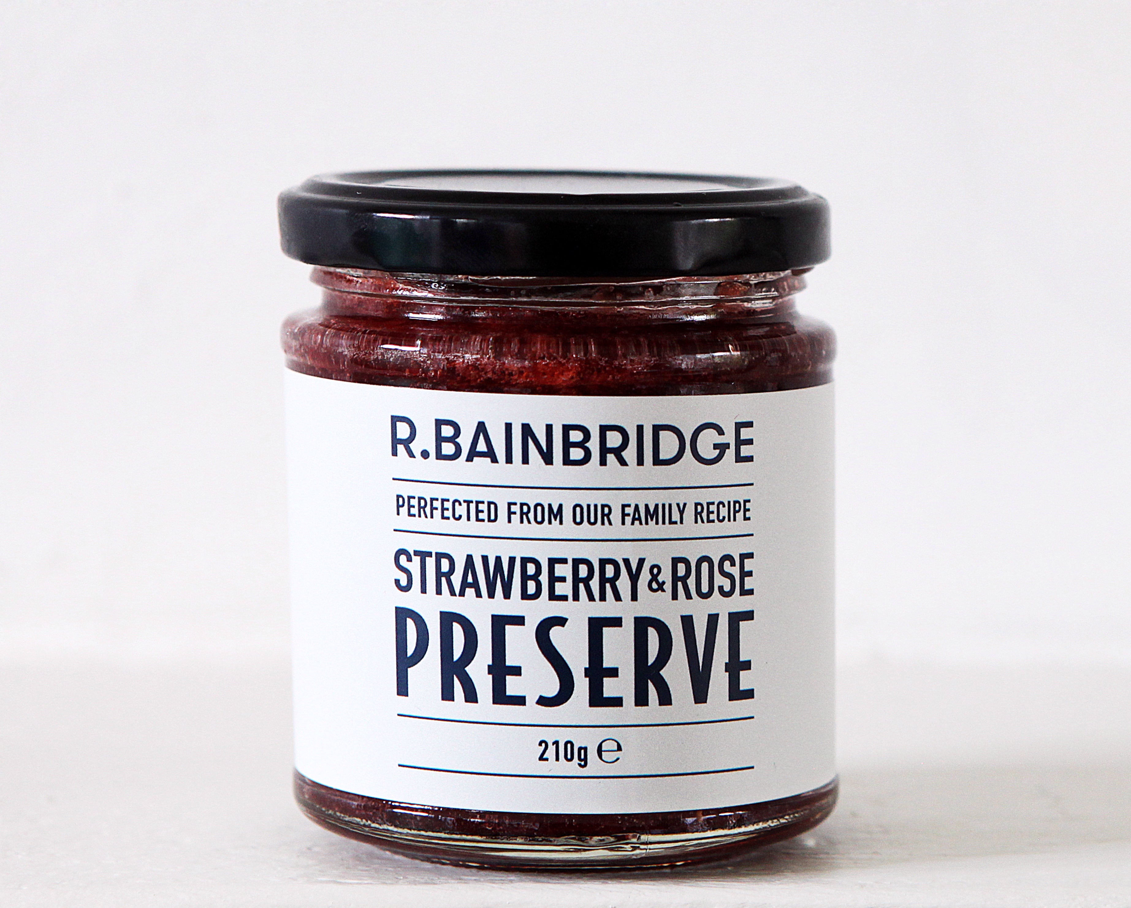 Strawberry & Rose Preserve - 210g