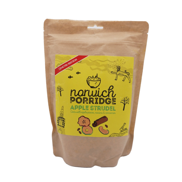 Norwich Porridge - Apple Strudel - 500g