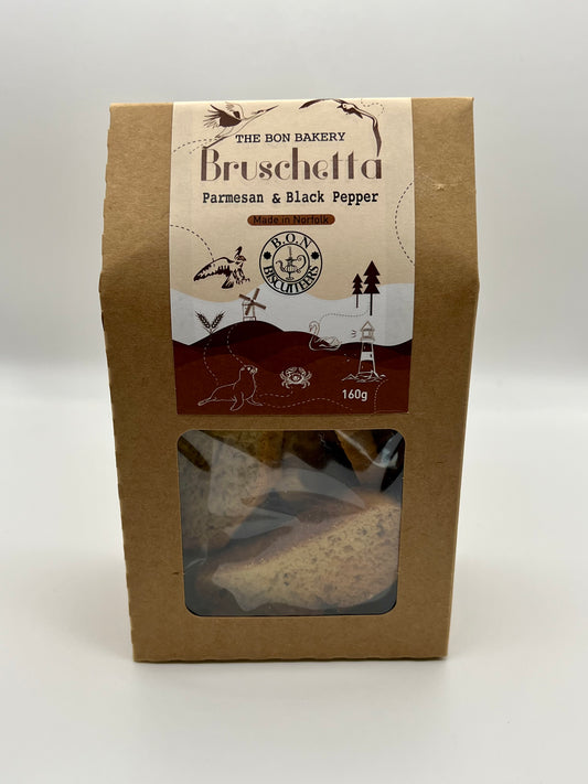 Parmesan & Black Pepper Bruschetta