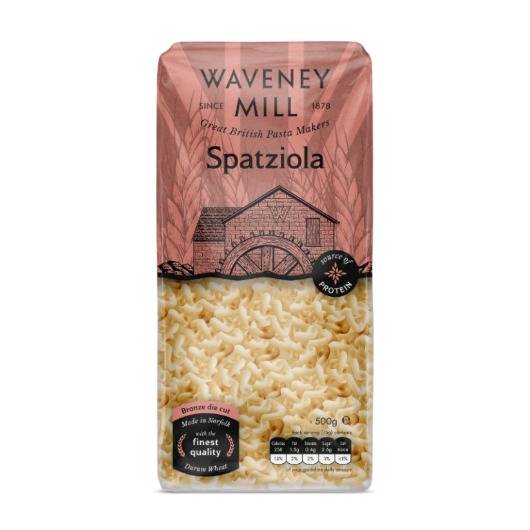Waveney Mill Spatziola Pasta 500G