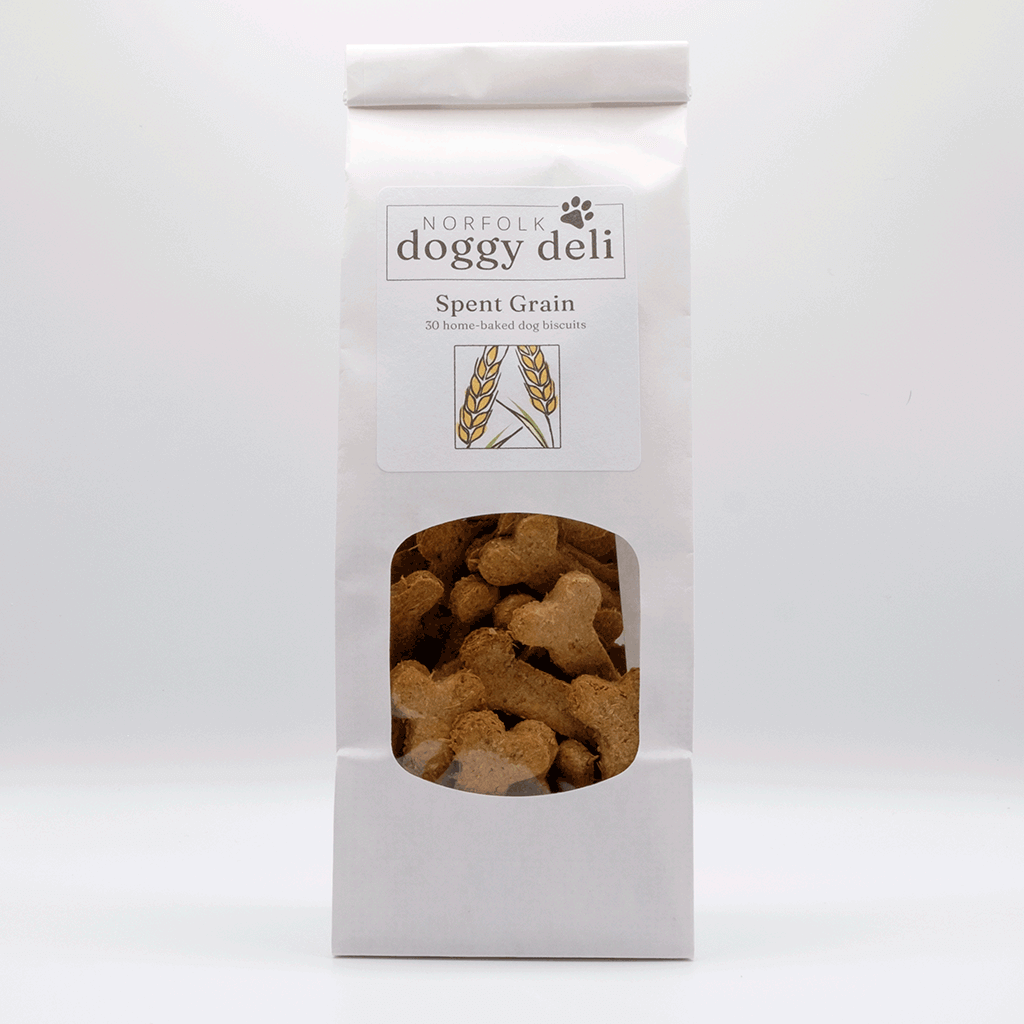 Banana & Blueberry Dog Biscuits